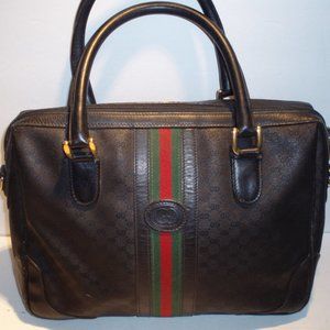 Gucci Vintage Monogram Satchel